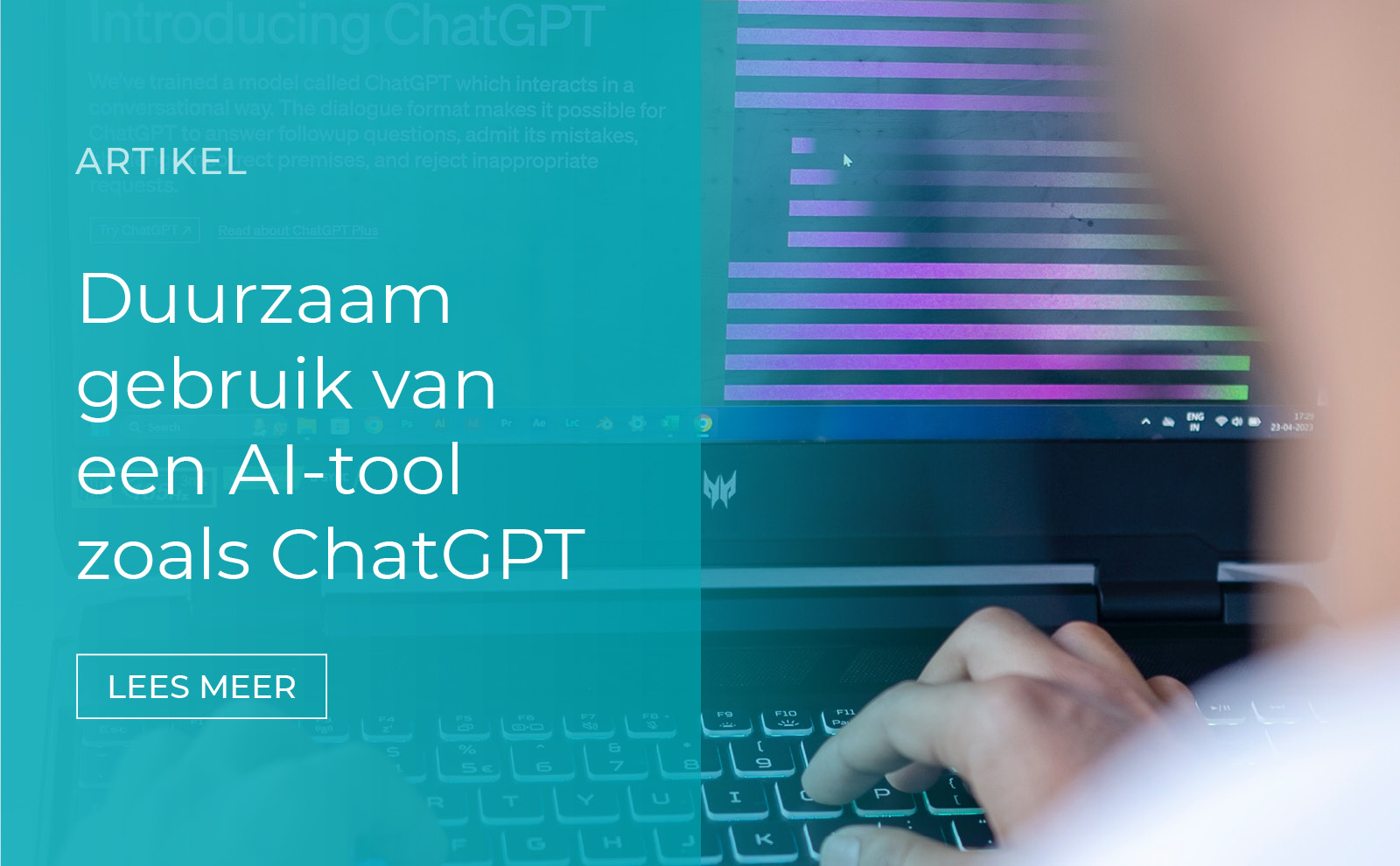 Duurzaam gebruik van een AI-tool zoals ChatGPT