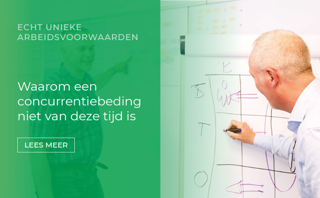 Waarom een concurrentiebeding niet van deze tijd is